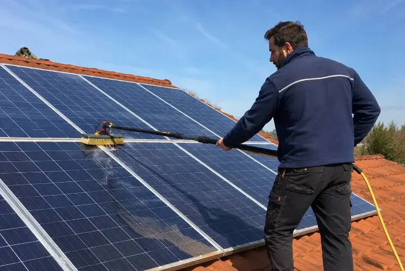 Nettoyage et entretien de panneaux solaires à Varennes